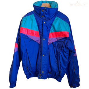 Vintage 90s Sunice Discipline Puffer Ski Jacket Insulated Windproof Waterproof
